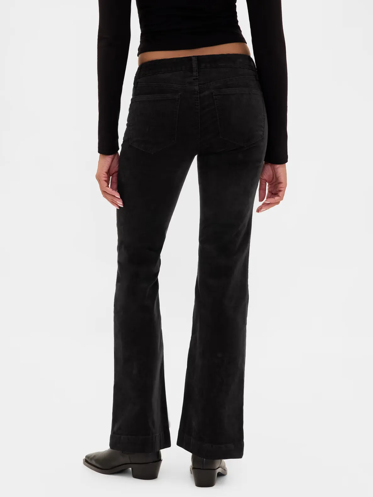 Low Rise Corduroy Long & Lean Pants