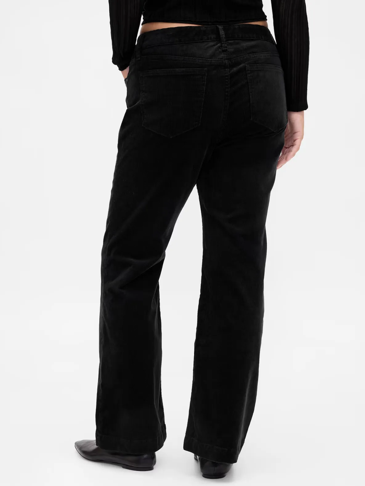 Low Rise Corduroy Long & Lean Pants