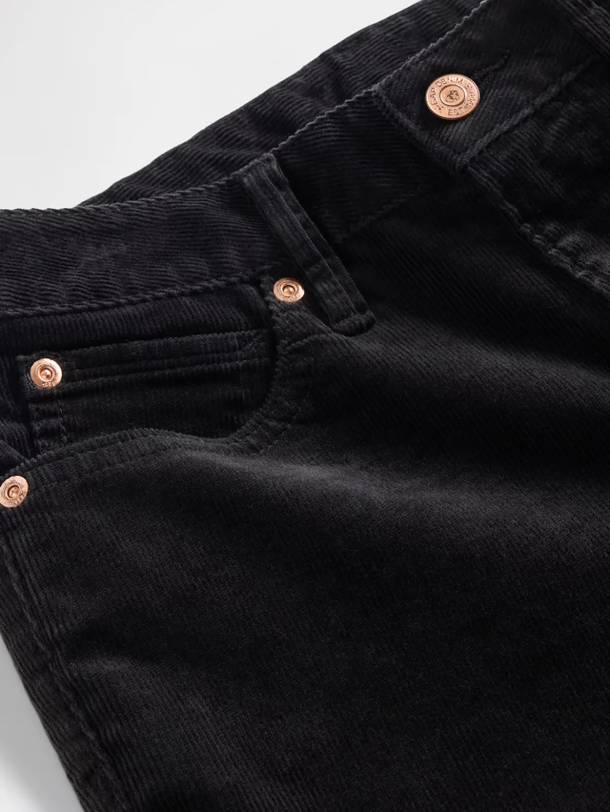 Low Rise Corduroy Long & Lean Pants