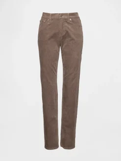 Low Rise Corduroy '90s Slim Straight Pants