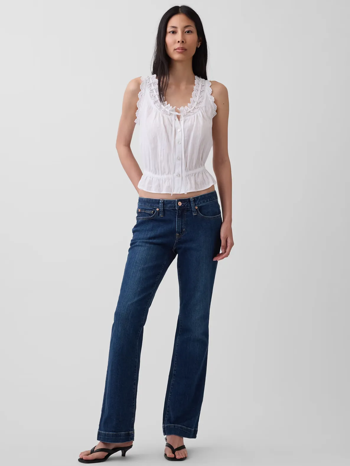 Low Rise Long & Lean Jeans