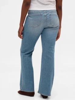 Low Rise Long & Lean Lace-Up Jeans