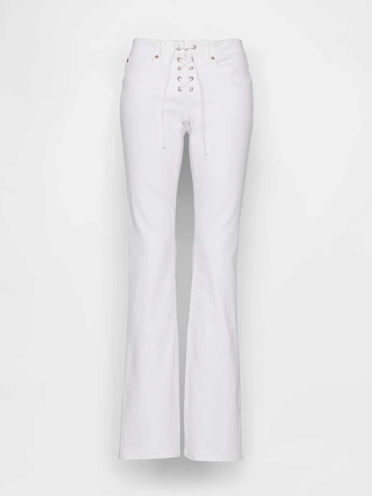 Low Rise Long & Lean Lace-Up Jeans