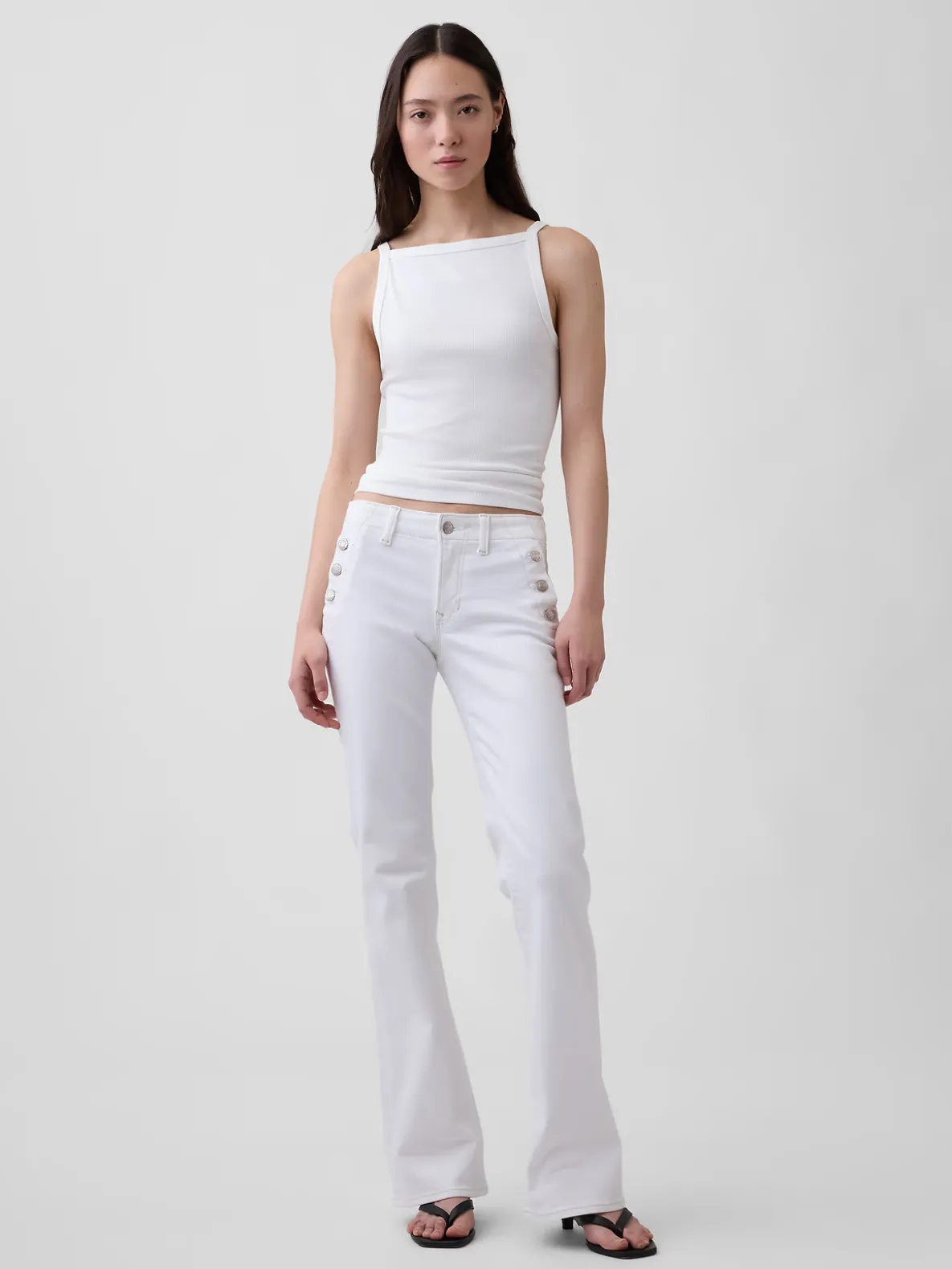Low Rise Long & Lean Sailor Jeans