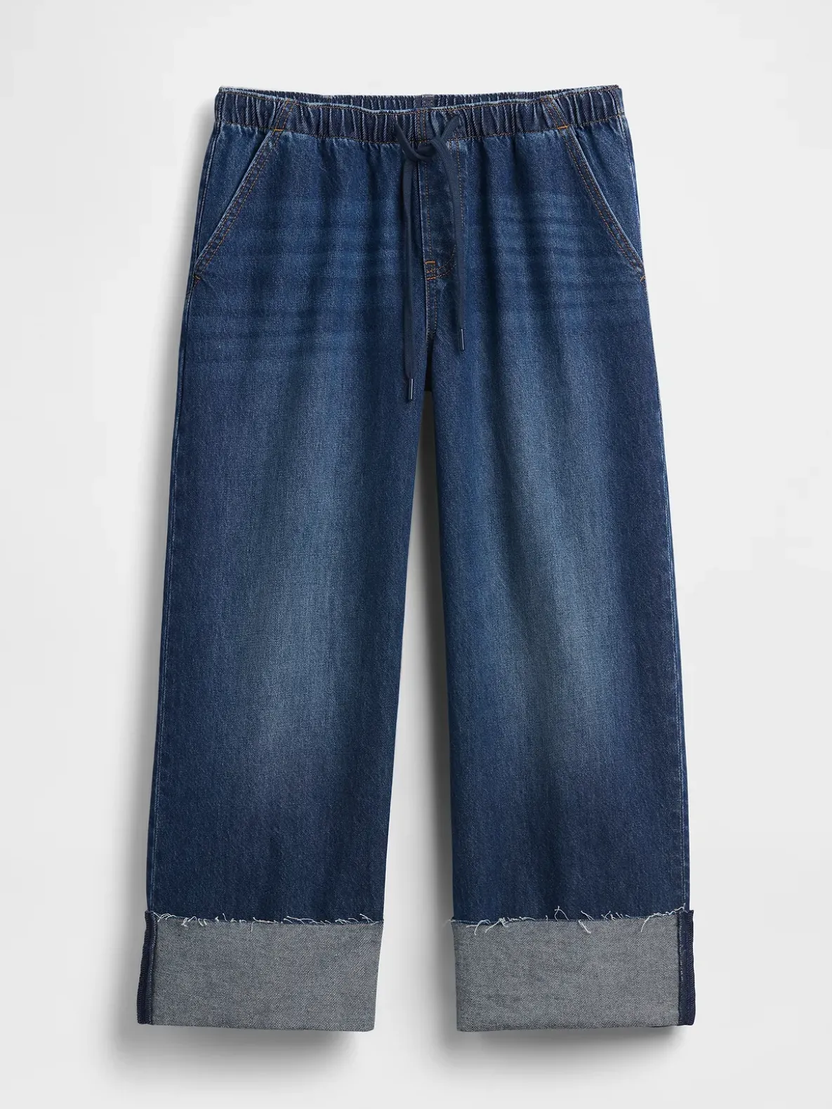 Low Rise '90s Loose Easy Crop Jeans