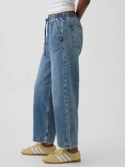 Low Rise '90s Loose Easy Crop Jeans