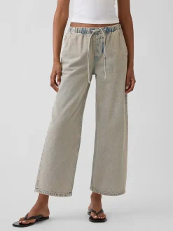 Low Rise '90s Loose Easy Crop Jeans