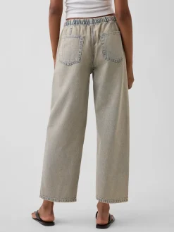 Low Rise '90s Loose Easy Crop Jeans