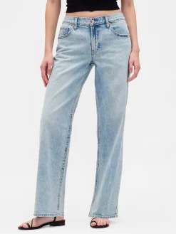 Low Rise '90s Loose Jeans