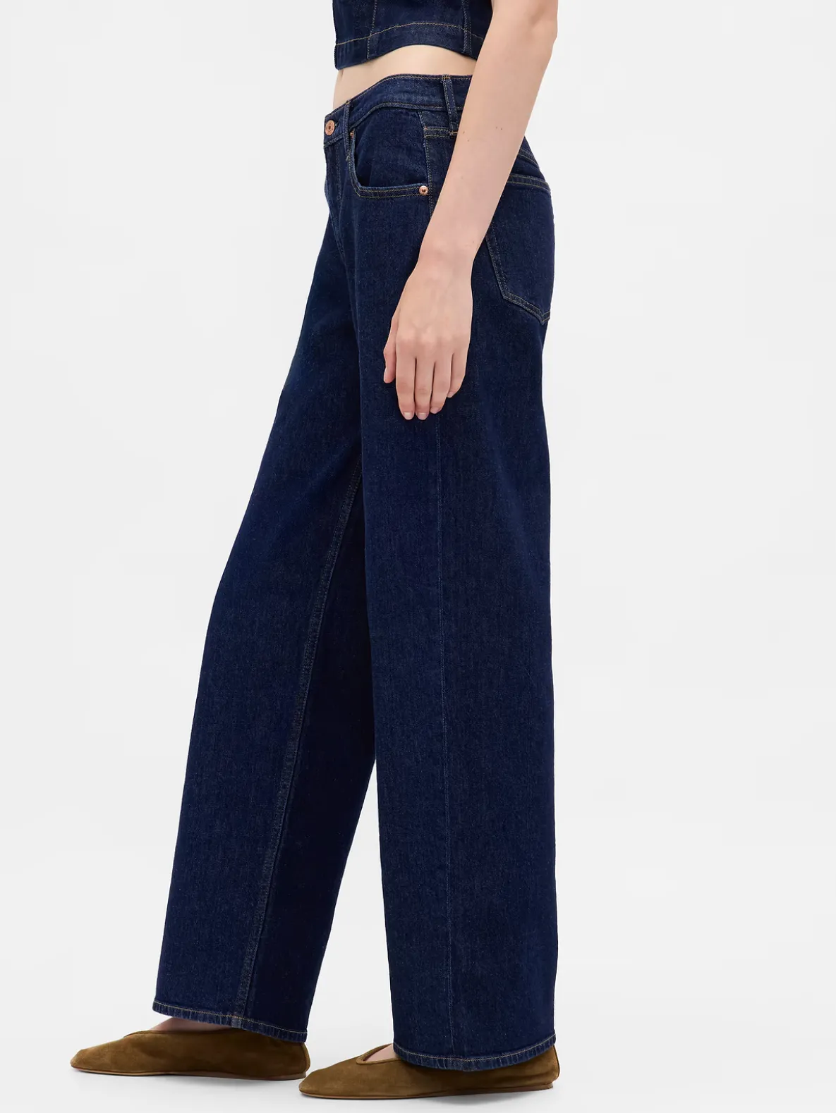 Low Rise '90s Loose Jeans