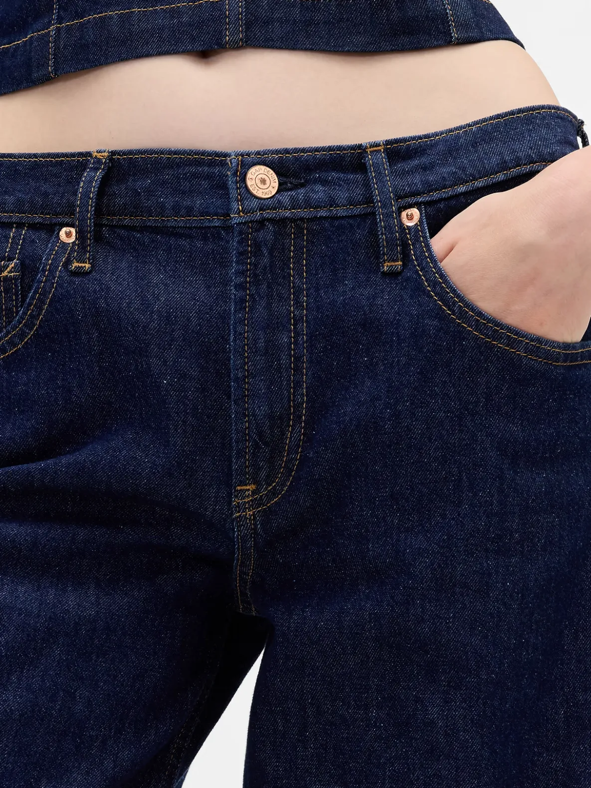 Low Rise '90s Loose Jeans