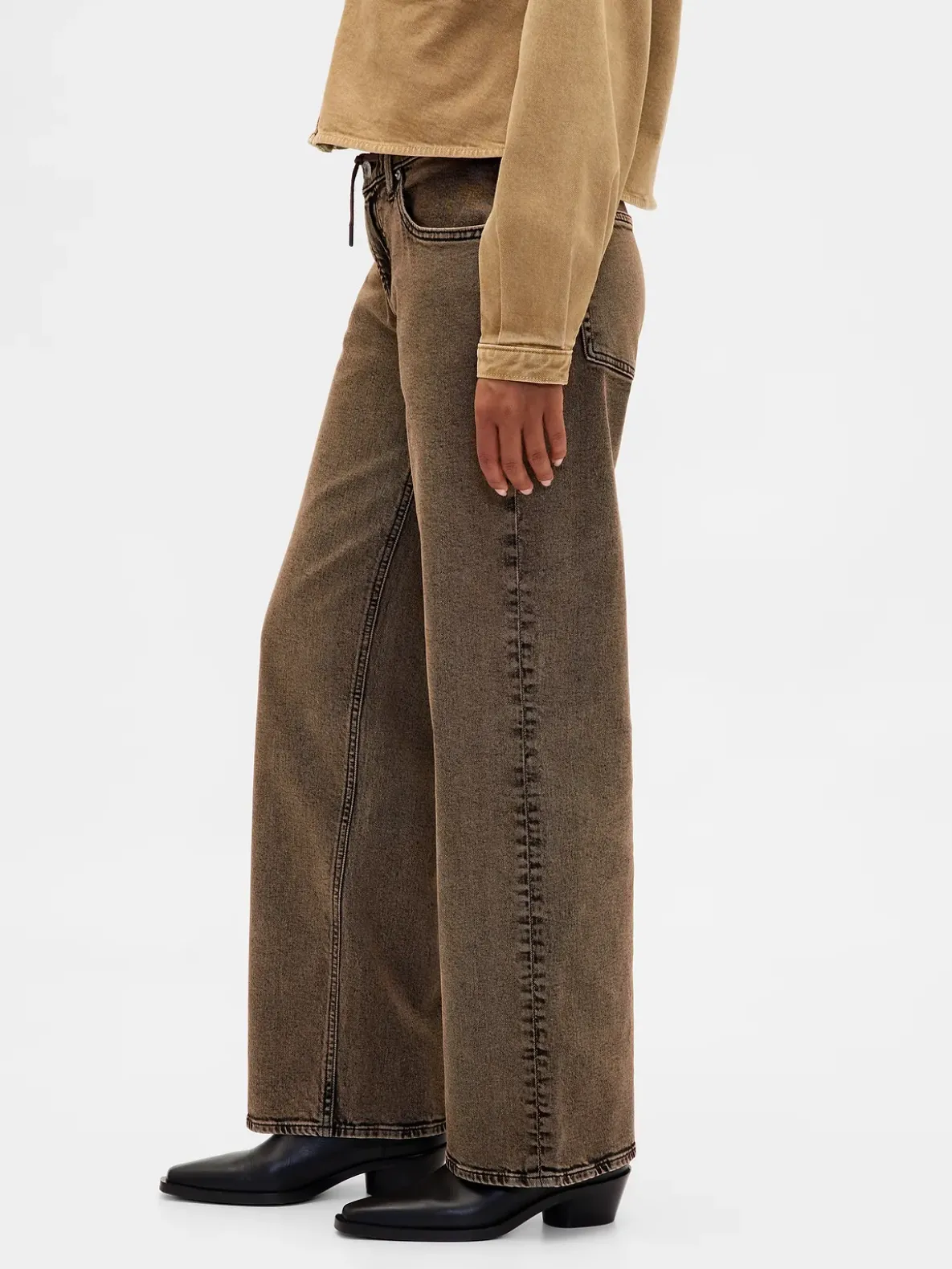 Low Rise '90s Loose Jeans