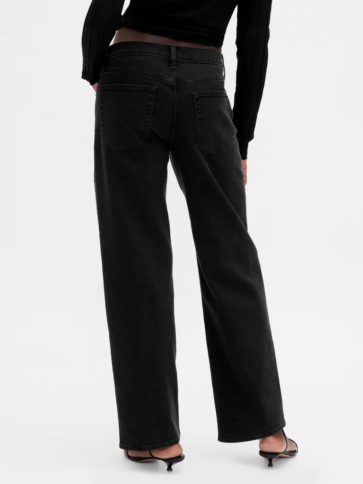 Low Rise '90s Loose Jeans