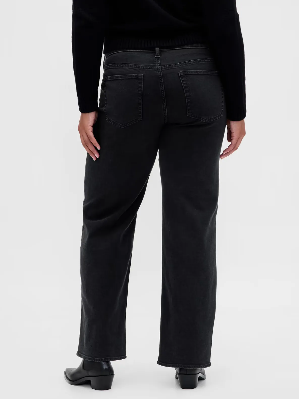 Low Rise '90s Loose Jeans