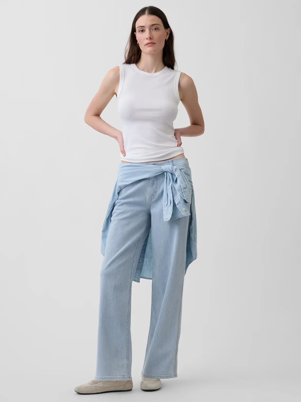 Low Rise '90s Loose Jeans
