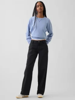 Low Rise '90s Loose Khakis