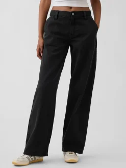 Low Rise '90s Loose Khakis
