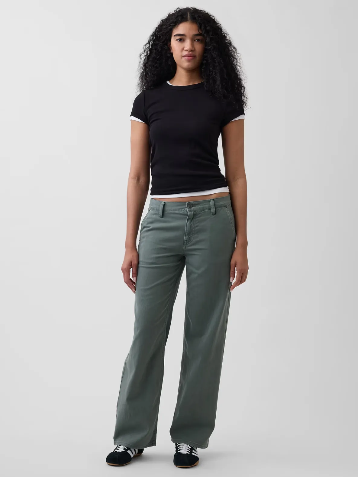 Low Rise '90s Loose Khakis