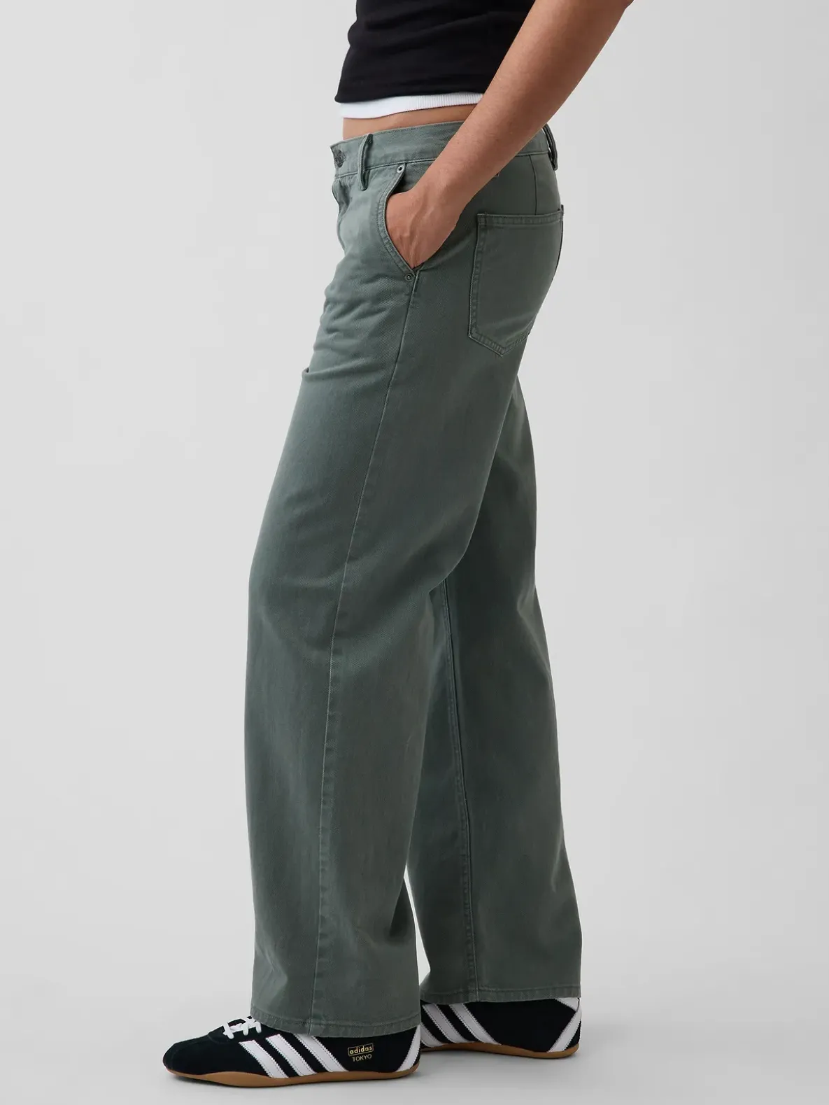 Low Rise '90s Loose Khakis