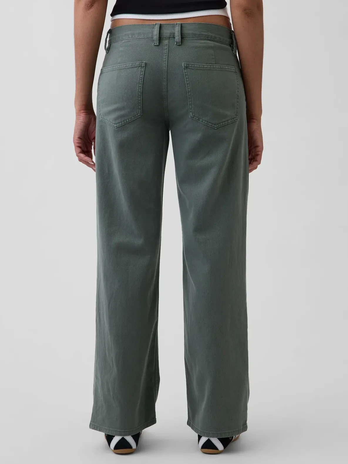 Low Rise '90s Loose Khakis