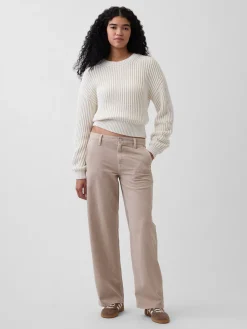 Low Rise '90s Loose Khakis