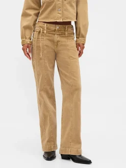 Low Rise '90s Loose Micro Belt Jeans