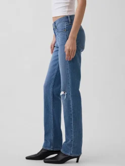 Low Rise '90s Slim Straight Jeans