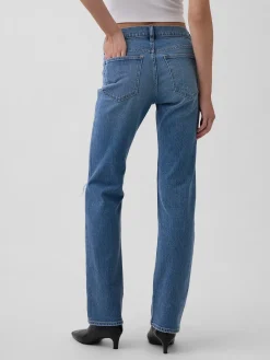 Low Rise '90s Slim Straight Jeans