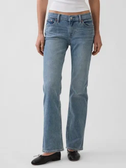 Low Rise '90s Slim Straight Jeans