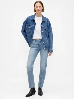 Low Rise '90s Slim Straight Jeans