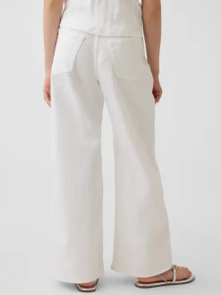 Low Rise Stride Wide-Leg Jeans