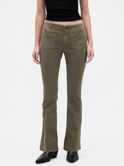 Low Rise Twill Long & Lean Pants