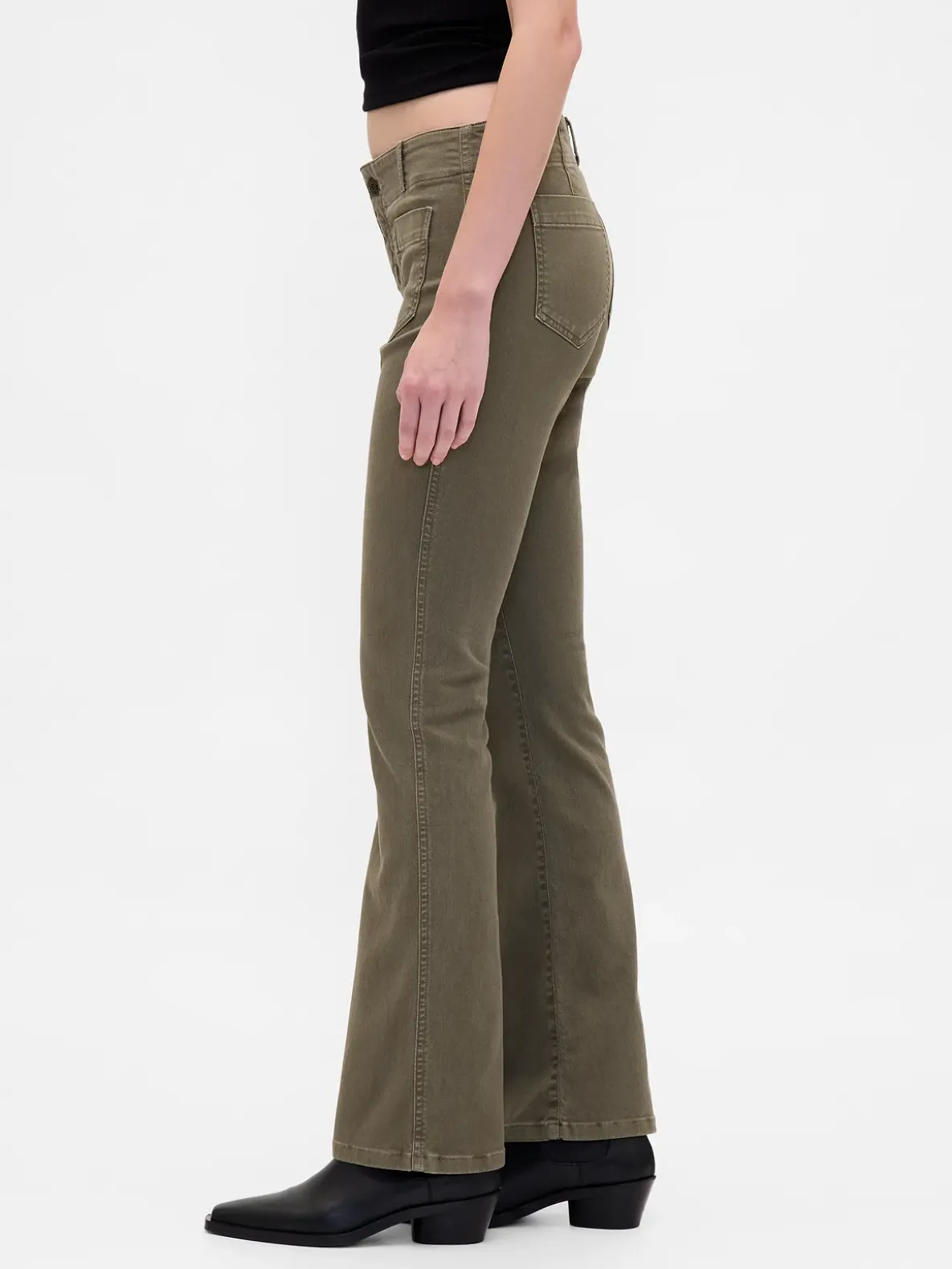 Low Rise Twill Long & Lean Pants