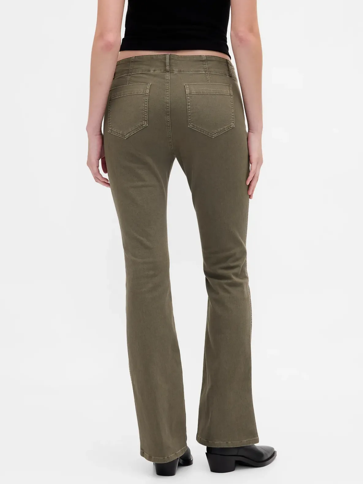 Low Rise Twill Long & Lean Pants