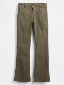 Low Rise Twill Long & Lean Pants