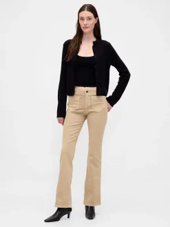 Low Rise Twill Long & Lean Pants