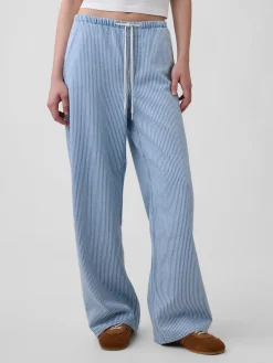 Low Rise UltraSoft Easy '90s Loose Stripe Jeans