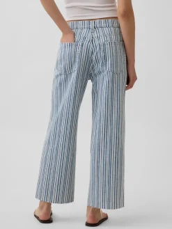 Low Slung Relaxed Crop Jeans