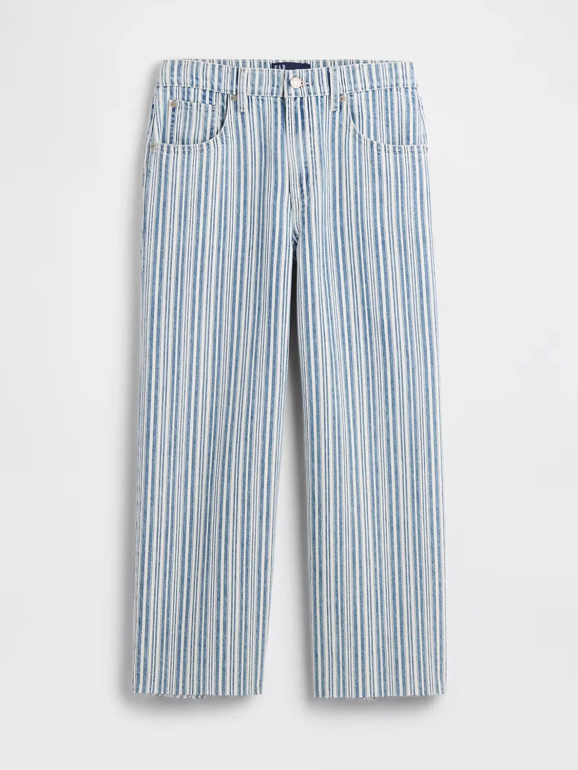 Low Slung Relaxed Crop Jeans