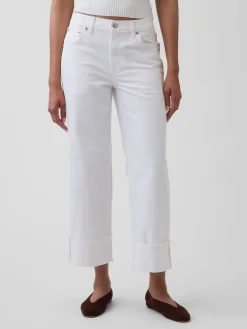 Low Slung Relaxed Crop Jeans