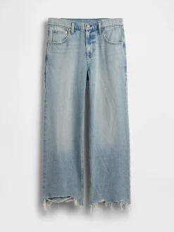 Low Slung Relaxed Crop Jeans