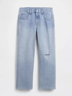 Low Slung Relaxed Crop Jeans