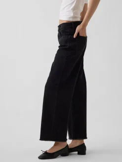 Low Slung Relaxed Crop Jeans