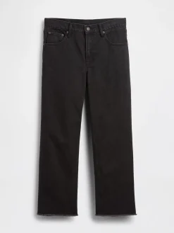 Low Slung Relaxed Crop Jeans
