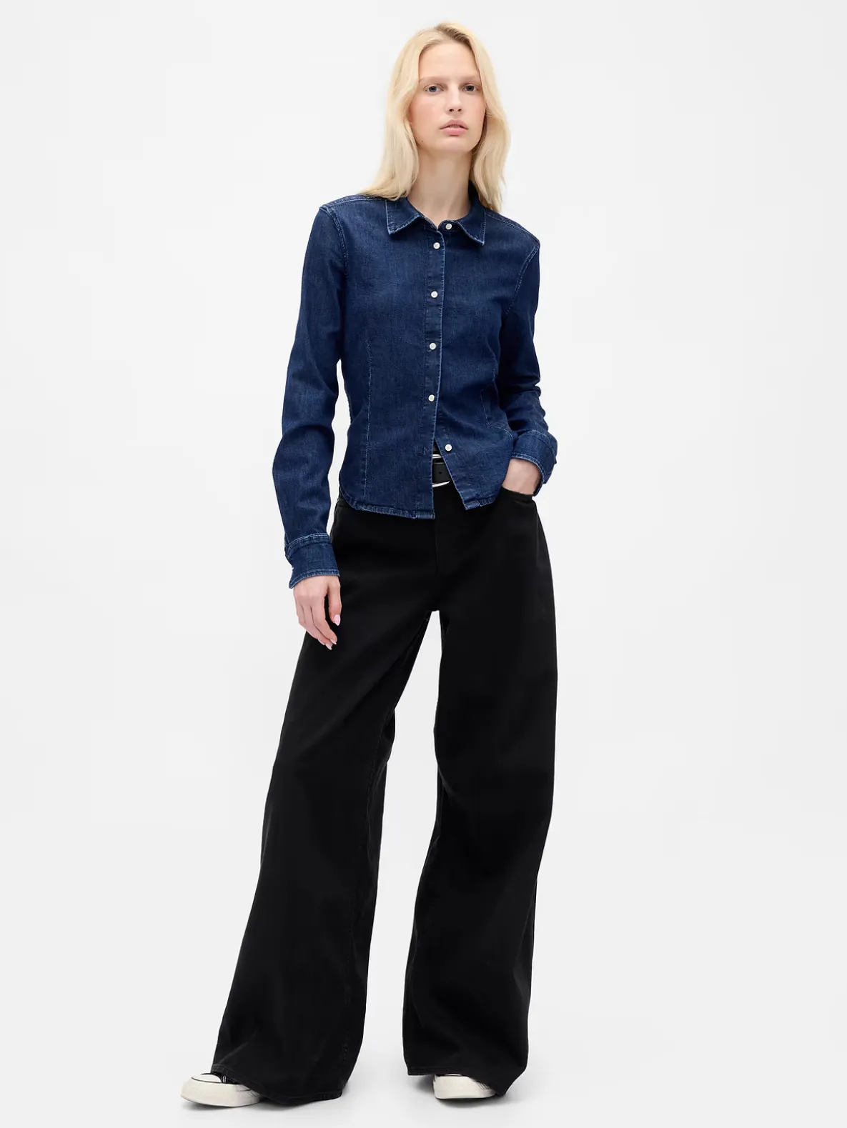 Low Slung UltraSoft Extra Baggy Jeans