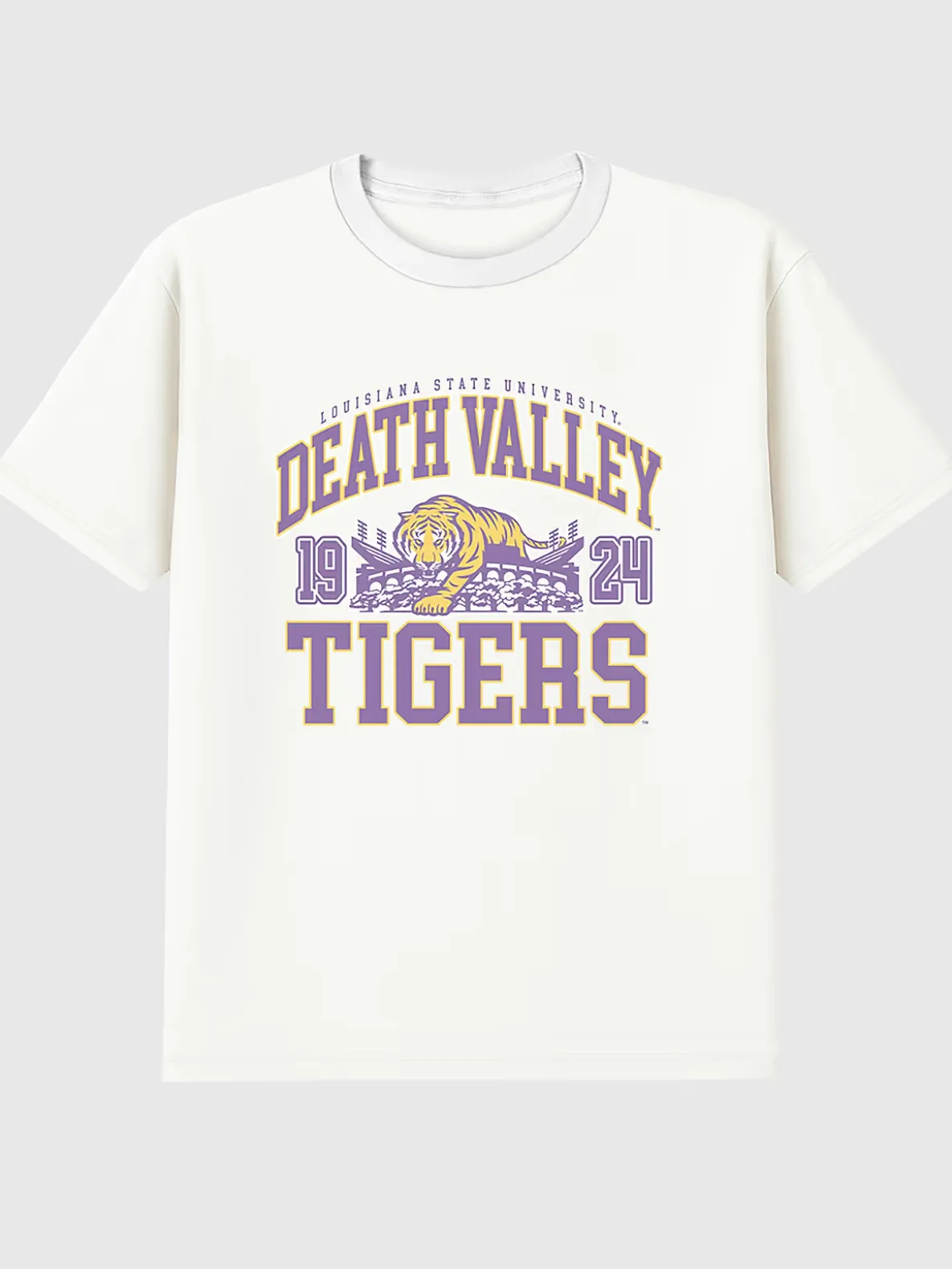 LSU Death Valley Tigers Graphic T-Shirt