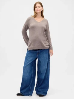Maternity CashSoft V-Neck Sweater