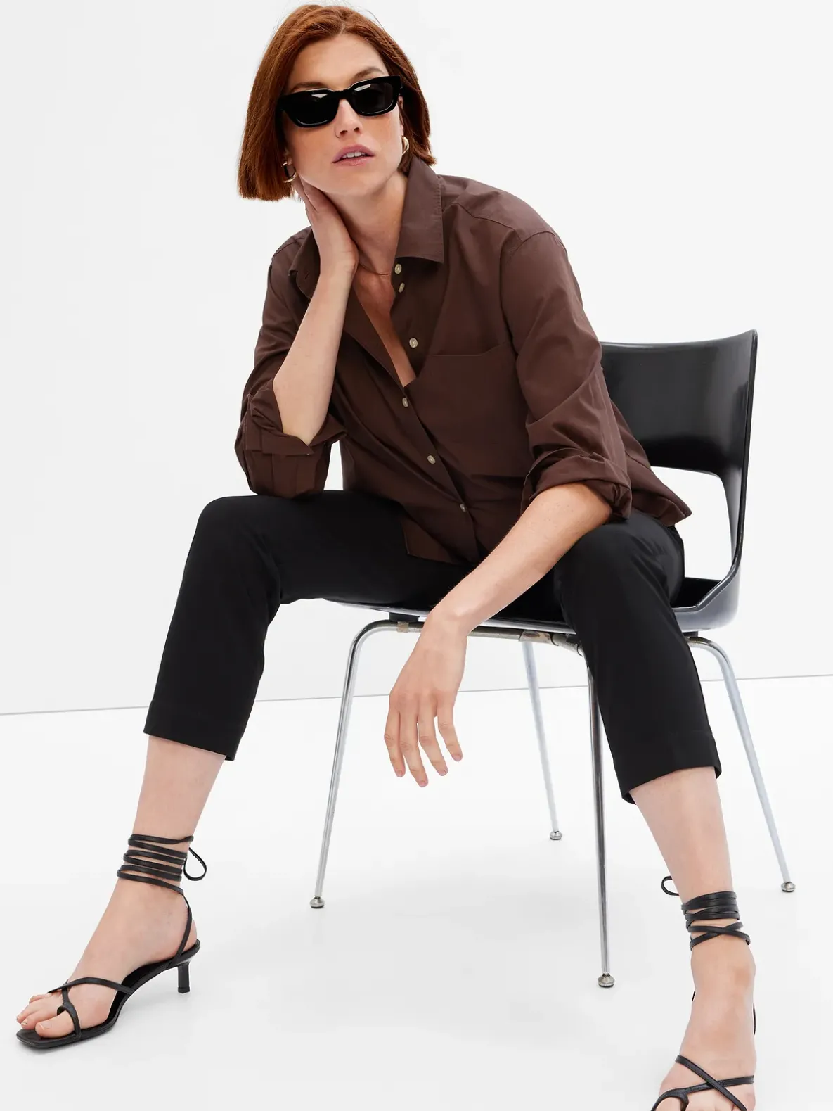 Maternity Full Panel Slim Pants