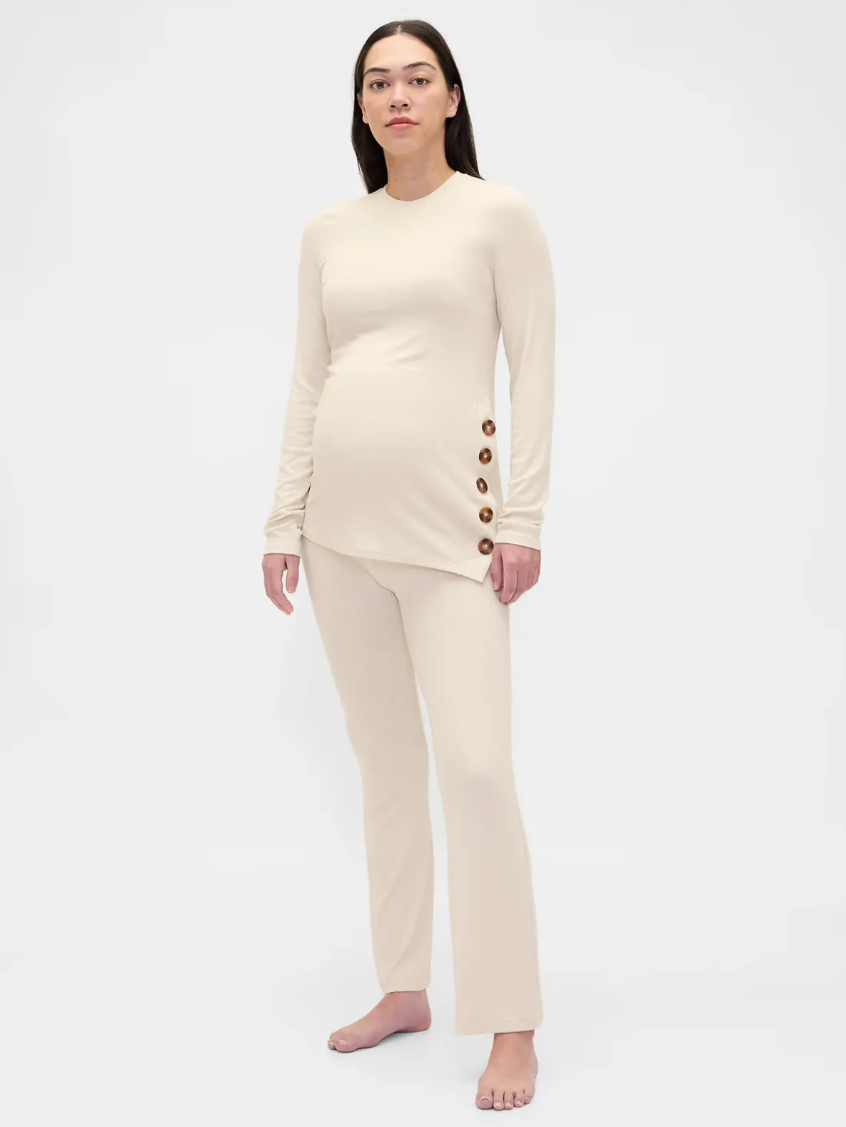 Maternity Modal Rib PJ Set