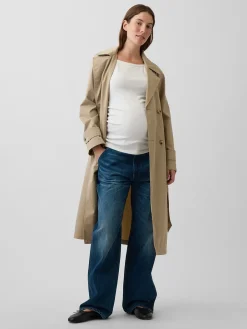 Maternity Modern Apron-Neck Tank Top